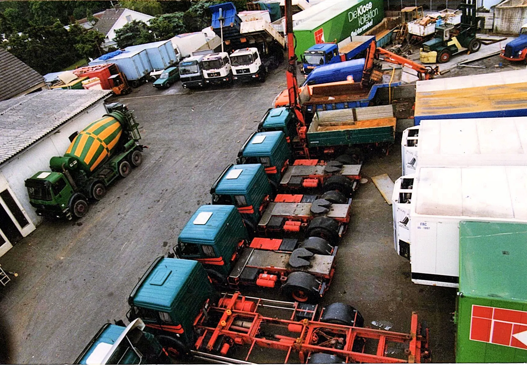 Kommunalfahrzeug aus den ersten Jahren des neuen Verkaufsprogramms