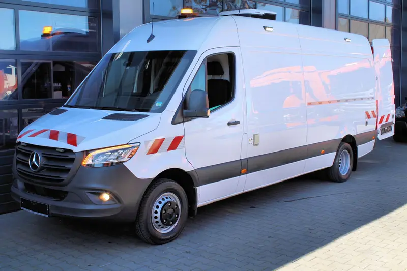 Mercedes-Benz Sprinter 516 CDI 2018 IBAK Kamera TV-Fahrzeug Ex – Saug- und Druckwagen, Erstzulassung 2018, Ansicht 3