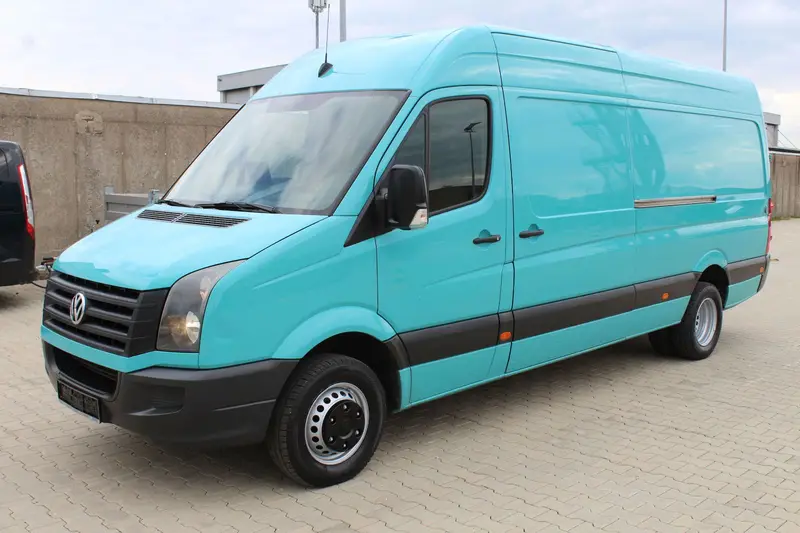 VW Crafter 50 Kasten 2.0 TDI lang+hoch + TÜV – Kastenwagen hoch + lang, Erstzulassung 2013, Ansicht 2