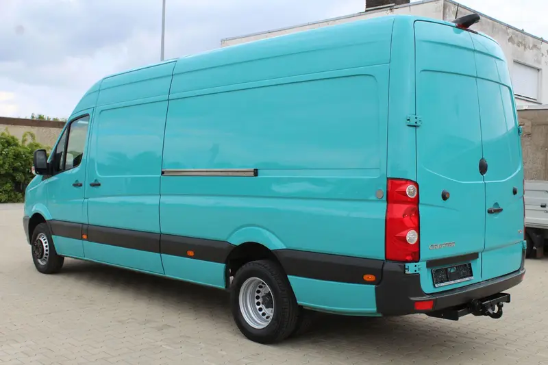 VW Crafter 50 Kasten 2.0 TDI lang+hoch + TÜV – Kastenwagen hoch + lang, Erstzulassung 2013, Ansicht 3