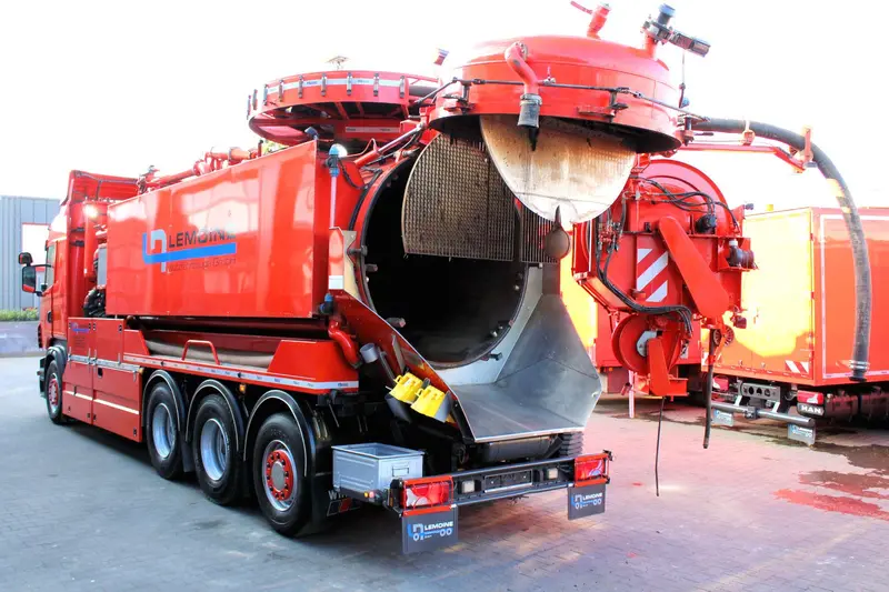 Scania R560 V8 8x4 Kroll 20m³ WRG 2x HD-Pumpe 620 Liter – Saug- und Druckwagen, Erstzulassung 2013, Ansicht 10