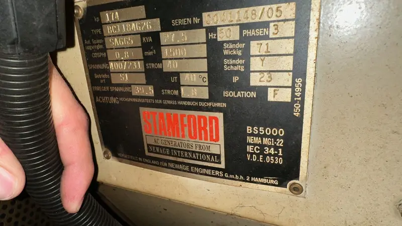 Andere Marken mobiles STROM-Aggregat 27,5 kVA + Sielbelüfter – Saug- und Druckwagen, Erstzulassung 1994, Ansicht 20