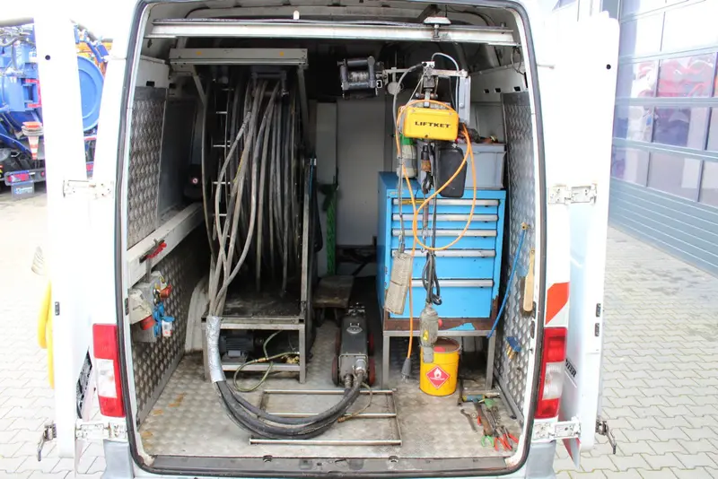 Mercedes-Benz Sprinter 416 CDI + KA-TE Fräsroboter + Anhänger – Saug- und Druckwagen, Erstzulassung 2007, Ansicht 15