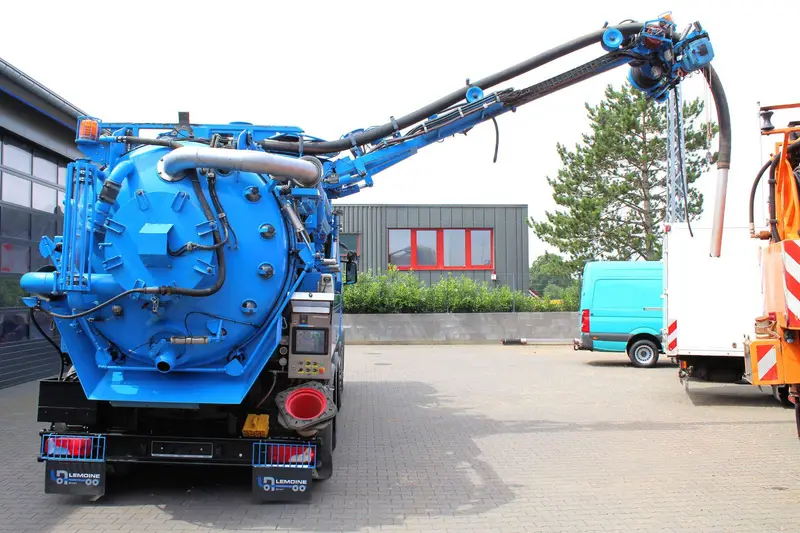 Scania G450 8x2 Wiedemann SUPER1000 WRG Edelstahl-INOX – Saug- und Druckwagen, Erstzulassung 2017, Ansicht 8