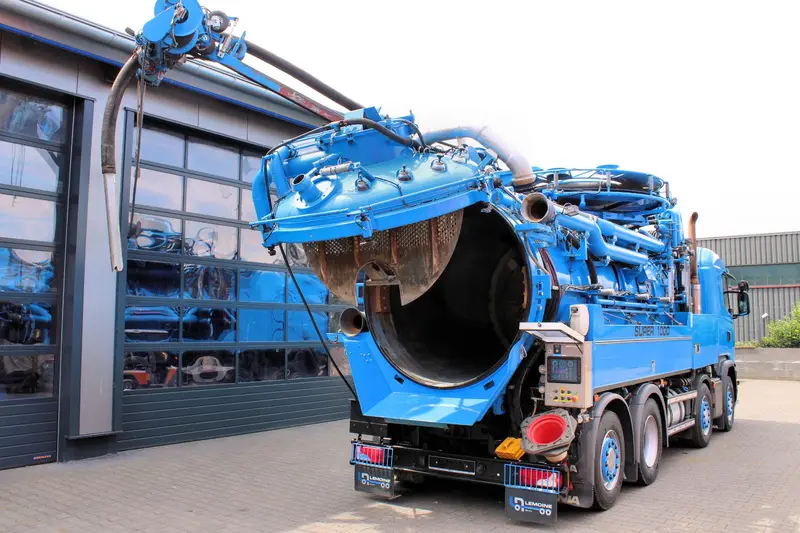 Scania G450 8x2 Wiedemann SUPER1000 WRG Edelstahl-INOX – Saug- und Druckwagen, Erstzulassung 2017, Ansicht 9