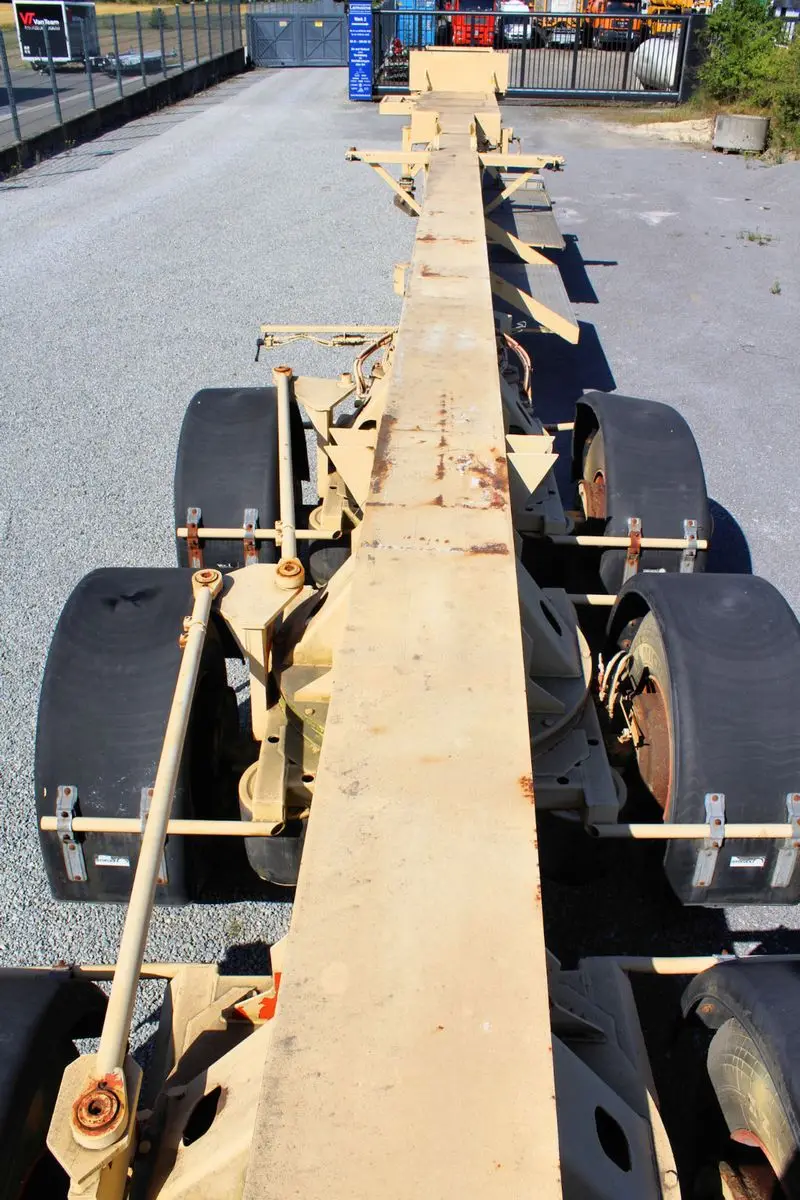 Goldhofer 3-Achs SPZ-DL3-38/80 Spezial 20,5meter + 3xLenk – Langmaterialtransporter, Erstzulassung 1997, Ansicht 5