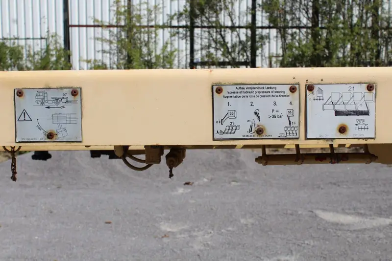 Goldhofer 3-Achs SPZ-DL3-38/80 Spezial 20,5meter + 3xLenk – Langmaterialtransporter, Erstzulassung 1997, Ansicht 23