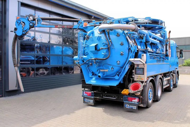 Scania G450 8x2 Wiedemann SUPER1000 WRG Edelstahl-INOX – Saug- und Druckwagen, Erstzulassung 2017, Ansicht 6