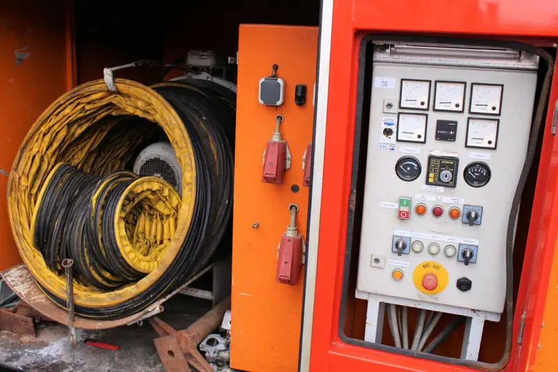 Andere Marken mobiles STROM-Aggregat 27,5 kVA + Sielbelüfter – Saug- und Druckwagen, Erstzulassung 1994, Ansicht 15