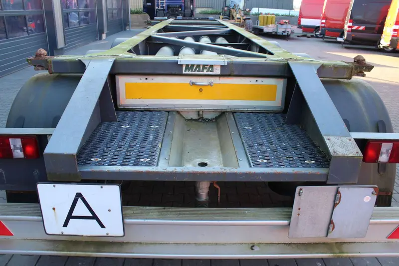 Andere Marken 3-Achs MAFA BDF Wechsel Container ADR/GGVS – Wechselfahrgestell, Erstzulassung 2010, Ansicht 7