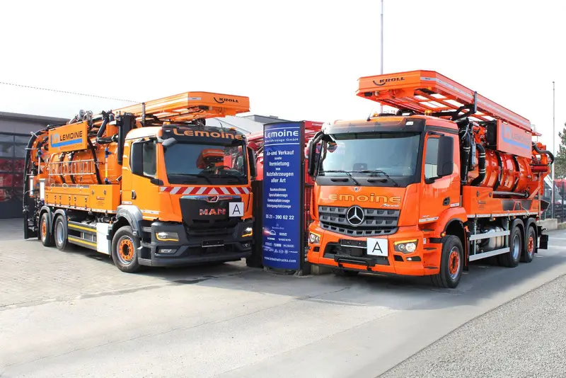 Andere Marken 6x2 KROLL 14m³ WRS WRG Recycling + HD-KOMBI – Saug- und Druckwagen, Erstzulassung 2023, Ansicht 2